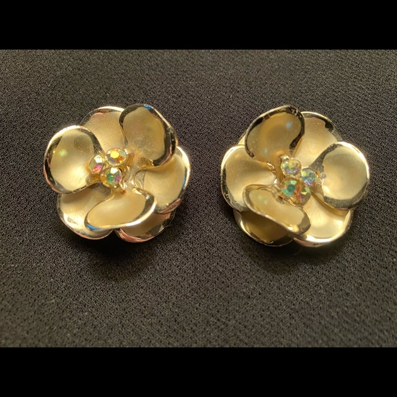 1950’s vintage brooch and earrings - Picture 6 of 10